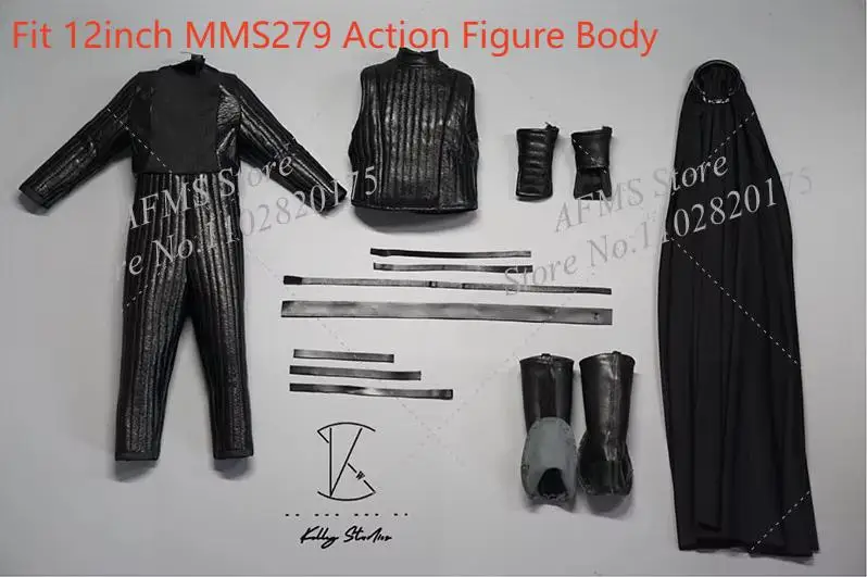 ケリースタジオ 1/6 男性兵士レザージャンプスーツマントスター