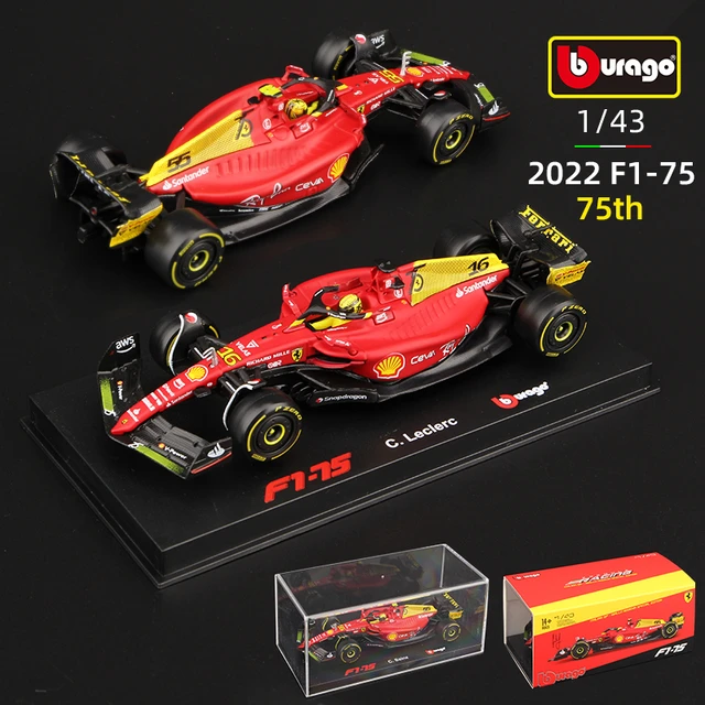 BBURAGO - FERRARI F1-75 - Season Car 2022 - 1/43