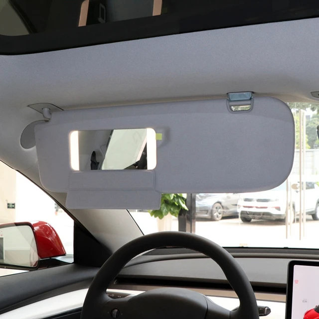 Pare-soleil de voiture avec miroir, pare-soleil intérieur, pièces de  rechange, accessoires pour remplacements, modèle