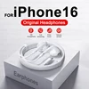 2024 Headphones For iPhone 16 Pro Max 15 14 13 12 11 Mini in-ear Earphones X XS XR 7 8 6 6S Plus Wired Headset Phone Accessories 1