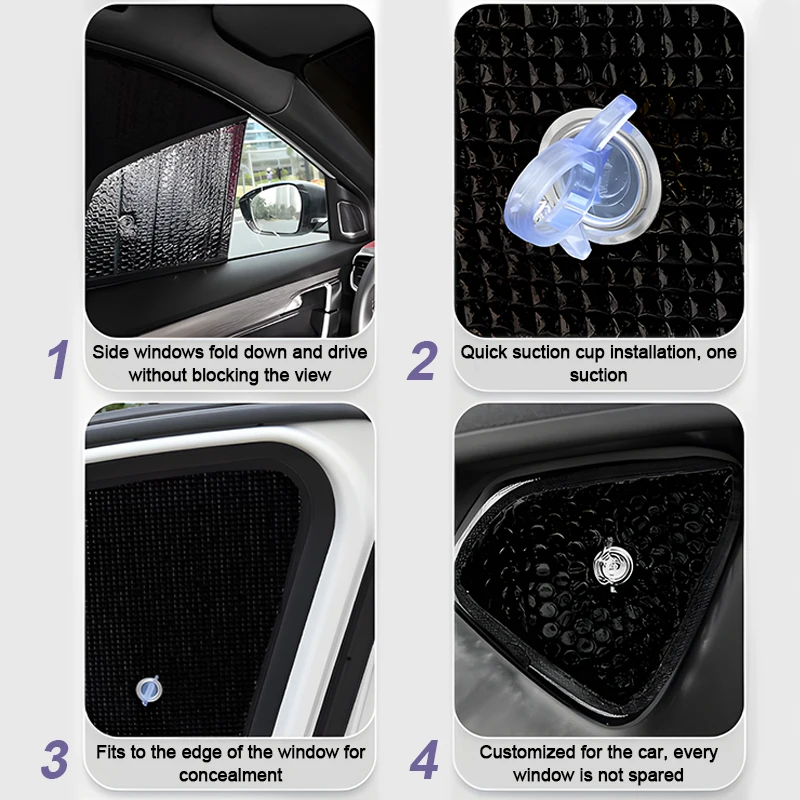 Full Coverages Sunshades For VW Volkswagen Touran 1T 2003~2015 Retractable Protection Sun Shade Visor Sunscreen Window Car Tools