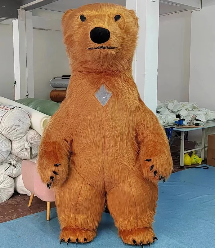 Grizzly Bear Pull Bear Costumi Bear Costume INT&TDR Adult Bear
