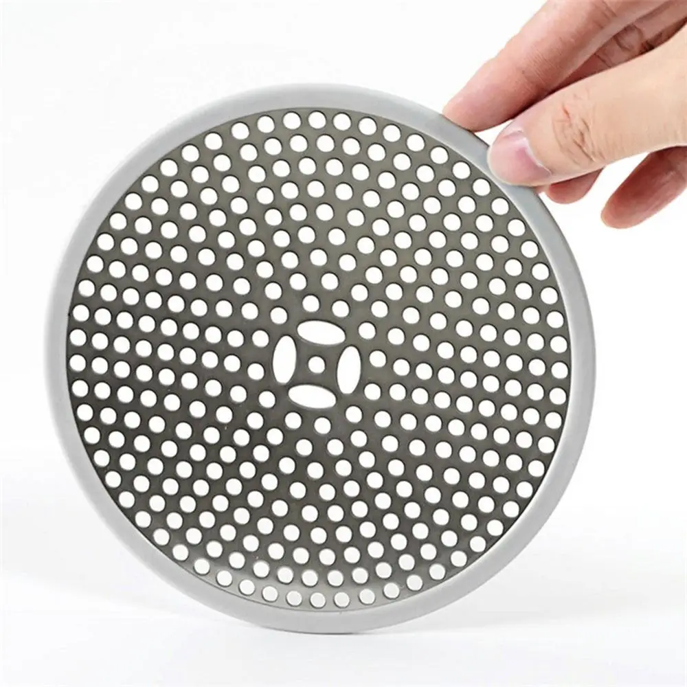Description Picture 6 of itemShower Drain Cover Hair Catcher Drain Filter Bathroom Protector Stainless Steel Sink Strainer Drain Filter Bathtub Hair Catcher