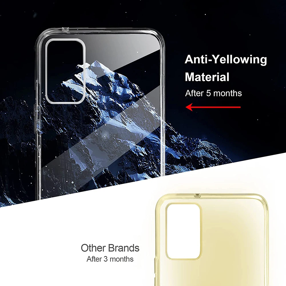 Ultra-Thin Clear Silicone Phone Case - Transparent Cover
