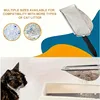 Stainless Steel Cat Litter Scoop-Durable Deep Shovel Litter Sifter, Easy Clean Metal Pet Scooper with Multiple Cat Litter Types 6