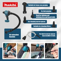 Souffleur d'air sans fil Makita DAS180 18V, machine multifonction pour dépoussiérer avec buse, pistolet de dépoussiérage et outil de gonflage 3