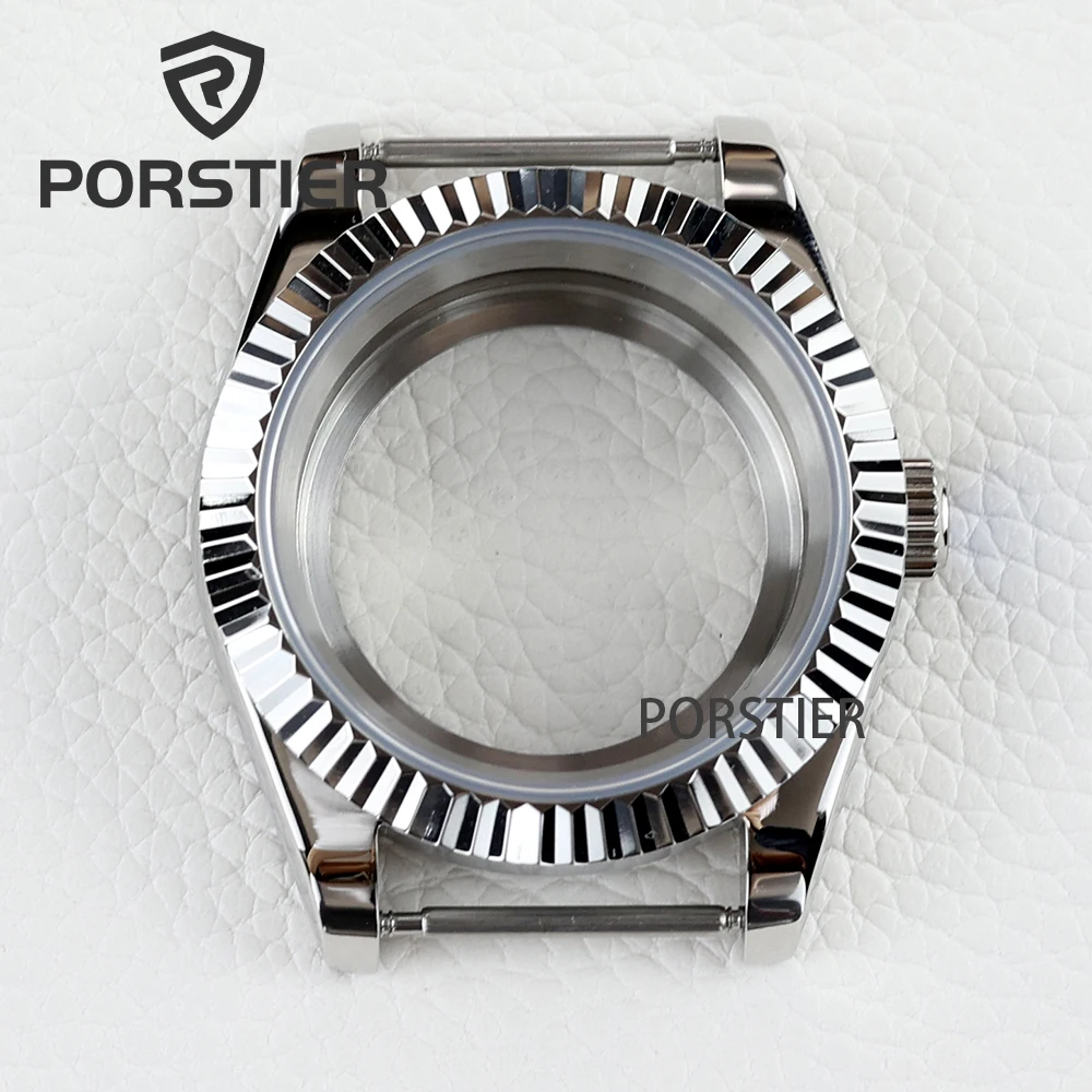 Boîtier de montre NH35 36mm/39mm, en acier inoxydable 316L, pour Seiko Datejust NH35 NH36, mouvement 28.5mm, cadran pour Bracelet président Datejust  1511