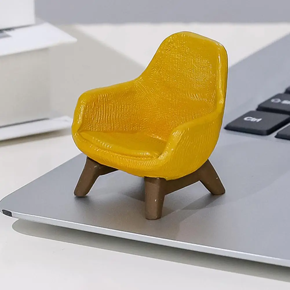 

Desktop Frog Figurine Chair Frog Ornament Cute Resin Frog Figurines Indoor Outdoor Garden Decorations Chair for Desktops