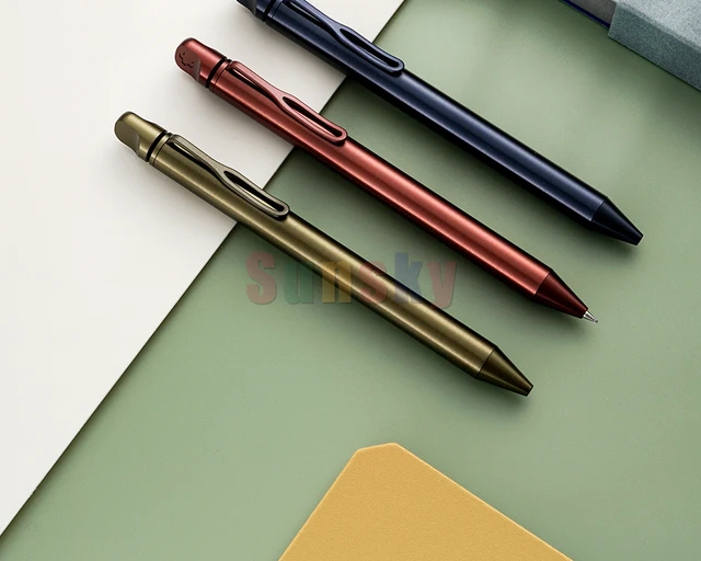 SAKURA Craft Lab 001S Metal Edition Ballpoint Pen, with A  