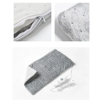 AT14 Heating Pad,Electric Blanket Comfortable,Soft,Energy-Saving,Power Saving Three Gear Constant Temperature Control.UK Plug Du 1