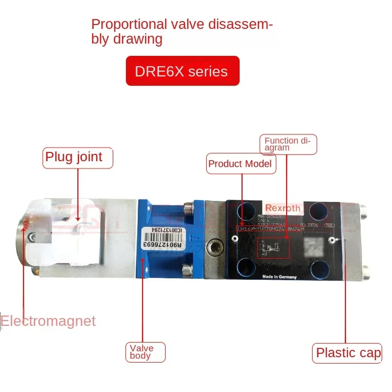 

DRE6X-11/175mg24-8 Nz4m Proportional Valve Multi-Specification Proportional Valve in Stock