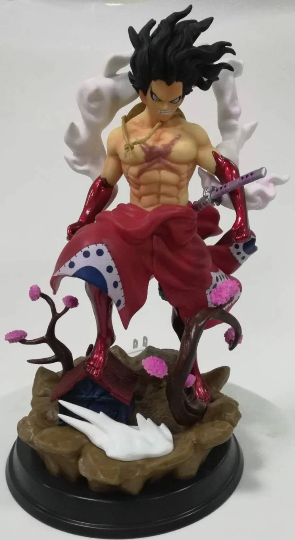 New Anime One Piece Wano Luffy Gear 4 Four Snakeman Gk Statue Kimono Luffy Pvc Action Figure Collectible Model Toys Doll Gift Action Figures Aliexpress