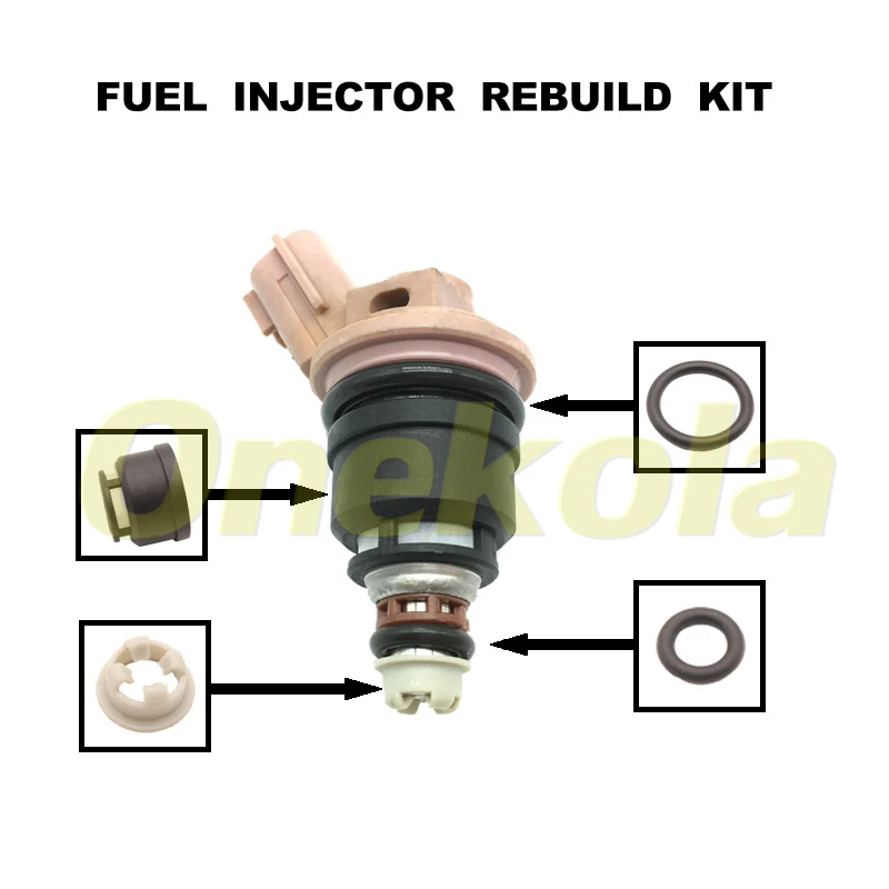 Fuel Injector Repair Kits for Nissan Maxima A32 VQ20DE 16600-35U01 A46-F13 injector repair kits
