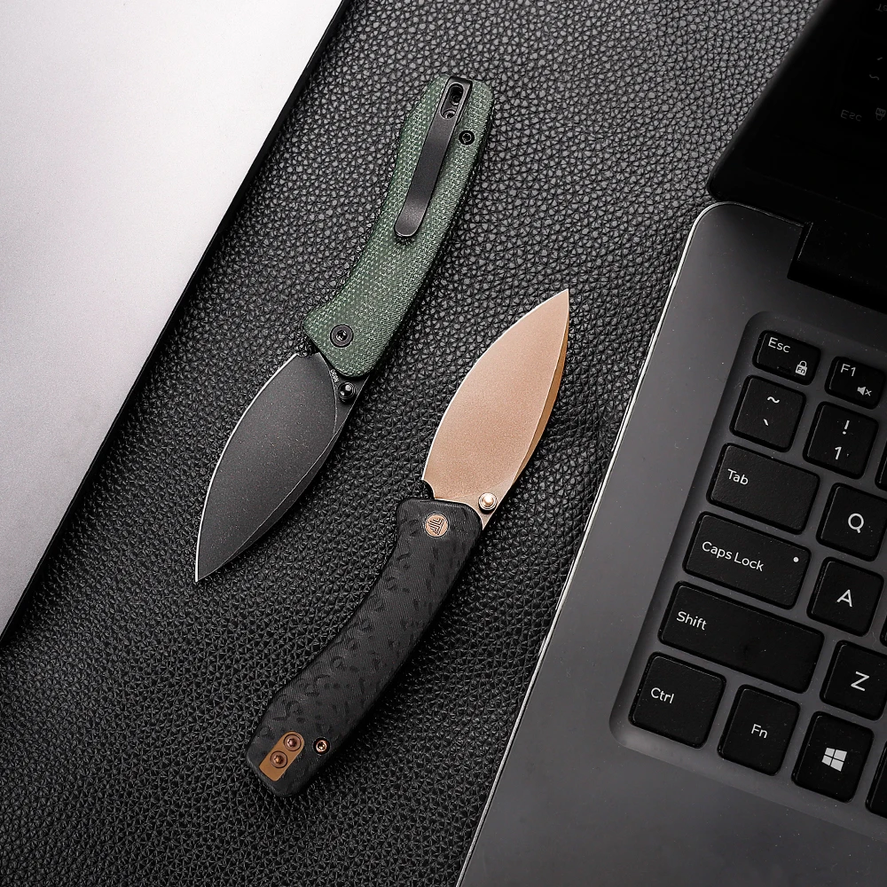 TRIVISA Koala EDC Folding Pocket Knife 2.56'' N690 Fixed Blade