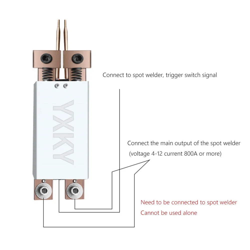 Handheld Battery Spot Welder Automatic Trigger Welding Machine Integrated Pen Spot Welding for 18650 DIY Welding Equipment