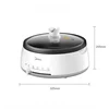 Midea 220V Electric Hotpot Household 4L Multifunctional Electric Cooking Pot Removable Electric Hot Pot Frying Pan 6