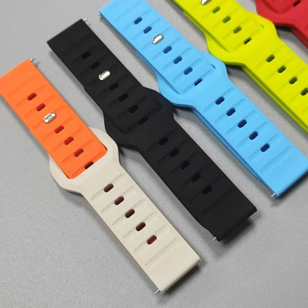 Versatile Silicone Sport Strap - Available in 20mm & 22mm