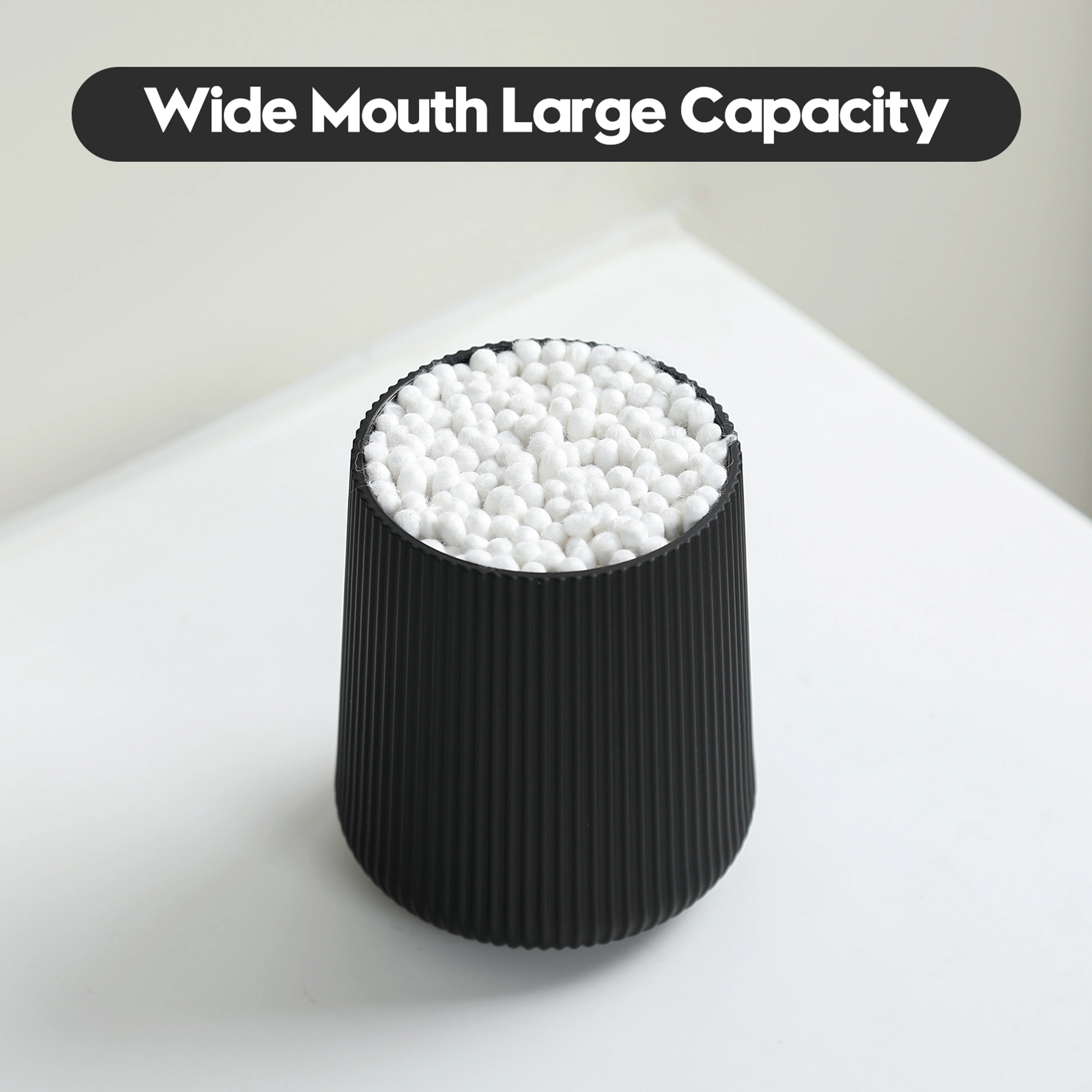 Black Striped Toothbrush Holder ForElectric Toothbrushes Bathroom Organizer ForToothpaste_voghion.com