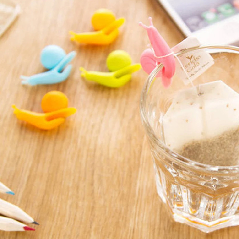 Silicone Hanging Tea Bag Convenient The Actual Popular Whimsical Fashionable Kitchen Utensils For Cup Decoration Tea Bag Holder