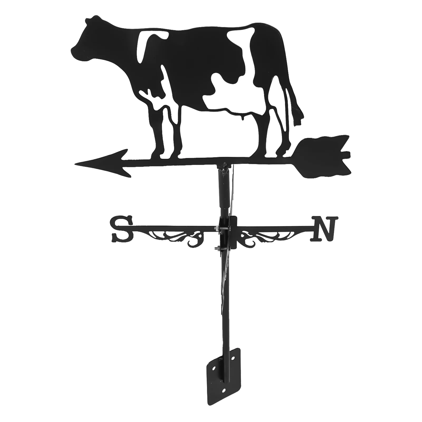 

3d Animal Metal Weather Vane Roof Decoration Dog 1 Yard Weathervan Iron Weathervane