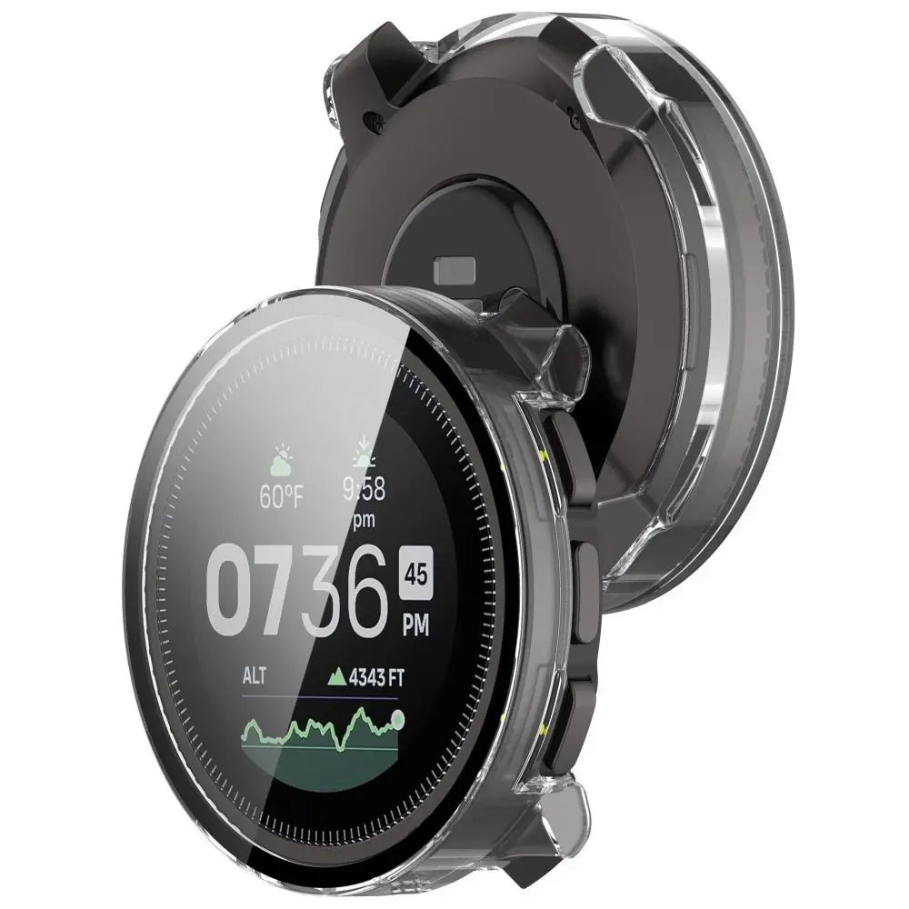 PC Tempered Protective Case Screen Cover Anti-Scratch Protector Shell for Suunto Vertical watch screen protector case watch accessories watch screen protector watch case watch protective case watch cover watch protective cover bumper protective case