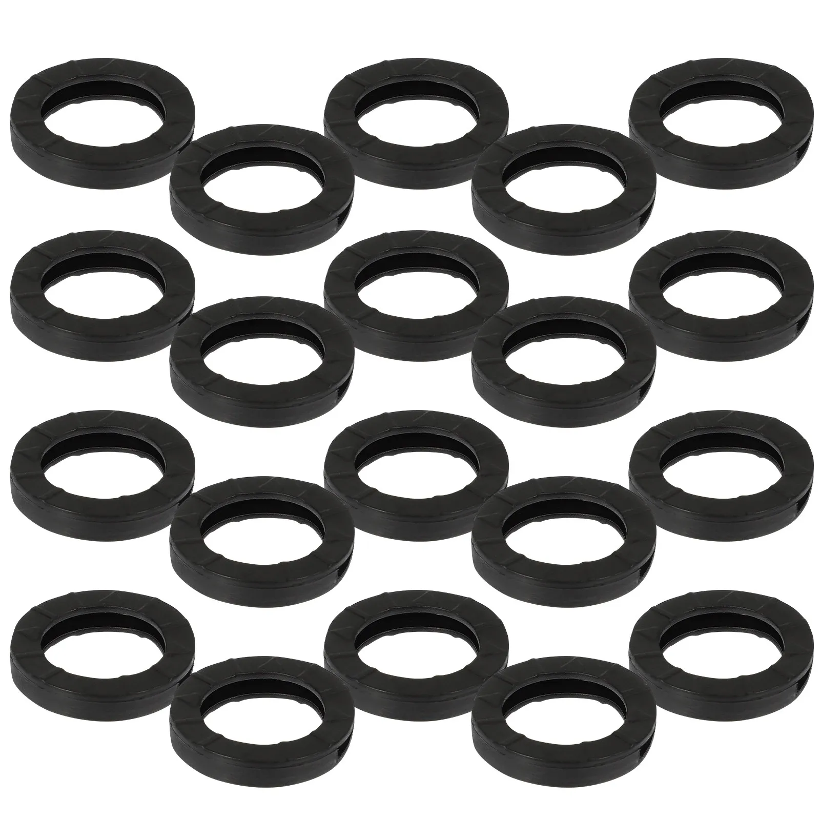 24개 실리콘 키 커버 캡 모든 종류의 키에 적합 강력한 고정력 세척 가능한 키 식별기 가정 및 사무실 키 정리용