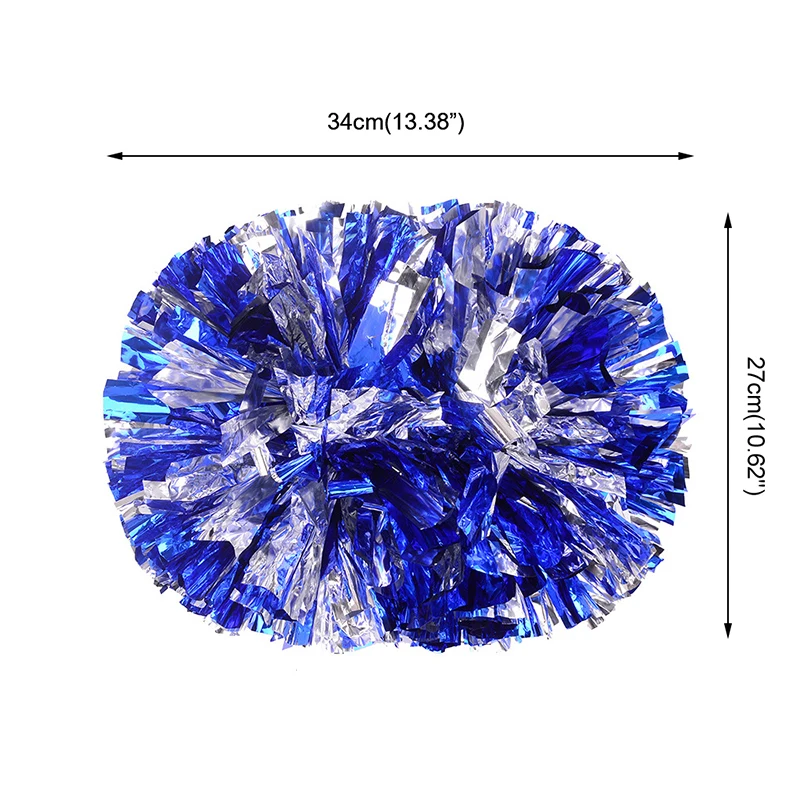 34CM Game Pom Poms Cheerleading Cheering Ball Flower Sports Match Vocal Dance Party Concert Decorator Come On Props Club Supply
