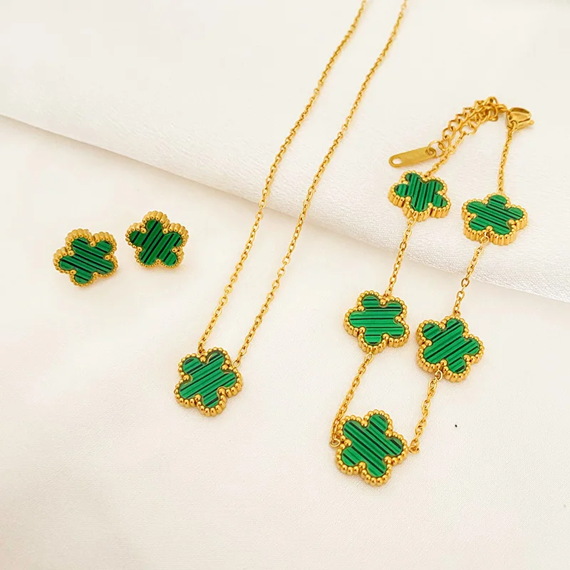 3pcs green set