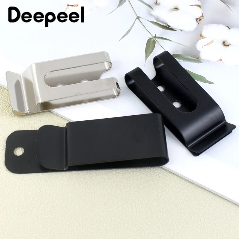 Durable Metal Belt Clips and Keychain Holder Accessories
