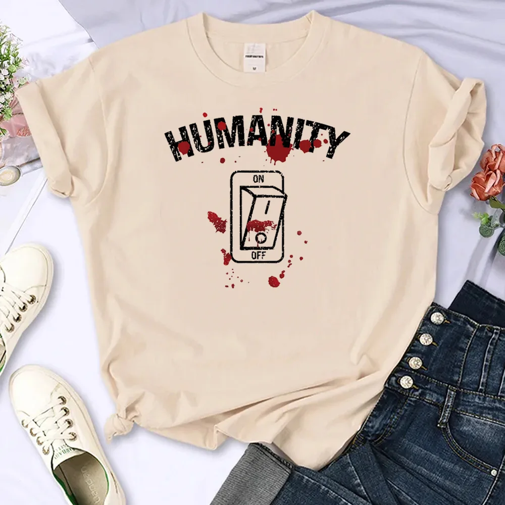 thumbnail image 1 of Camisetas de cómic de anime harajuku para mujer, ropa de cómic de anime de manga, the Vampire Diaries top, 1 of 5