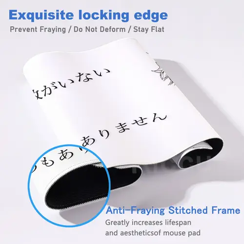 XXL Large Mousepad Vinland Saga 90x40CM Mouse Pad E-sports Gaming Keyboard Protector PC Accessories HD Computer carpet Desk Mat - Image 4