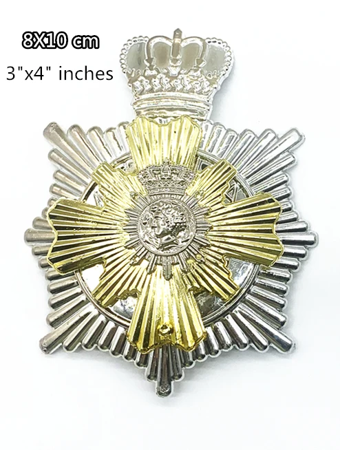 MJ Michael Jackson Sliver Crown Large Brooches in Elizabeth Royal  8x8/8x10