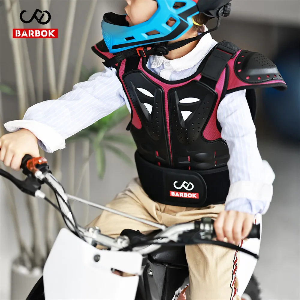 WOSAWE Child Motocross Protector Vest armor Dirt Bike Off Road Motorcycle Jacket Racing Gear Racer Outdoor Protection Armor Vest