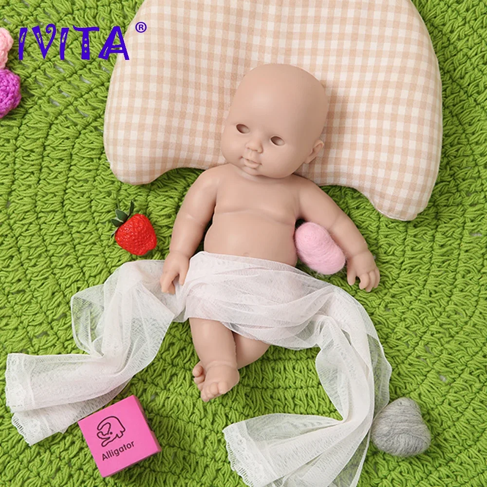 IVITA WB1505 12inch 1100g 100% Full Silicone Reborn Baby Doll