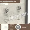 Ripple suction cup storage rack bathroom sink washbasin, suction cup wall mounted non perforated bathroom storage rack 6