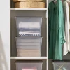 Storage Bins with Lids, Clear, Stackable Totes, Containers 6Pk 2