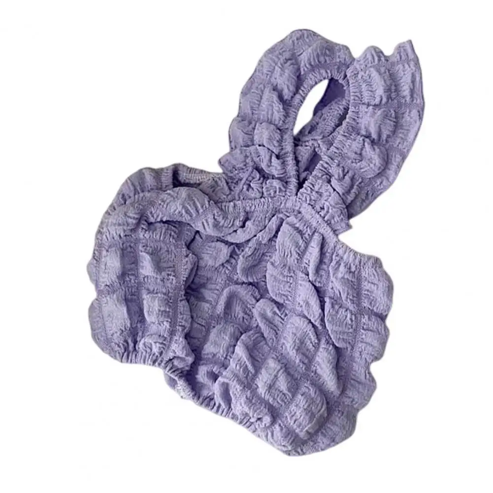 Colorful Pet Bubble Fabric Dress Fluffy Bubble Pet Sling Skirt Summer Strap Vest Fashionable Supplies for Dogs Cats