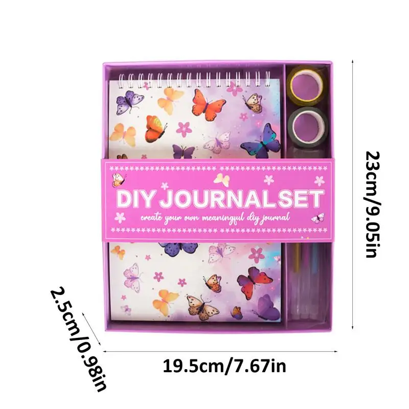 Scrapbook Supplies Kit Creative Journaling Art Crafts Scrapbooking Kits Unique Kids Stationary Set Scrapbook Diary Supplies Toy