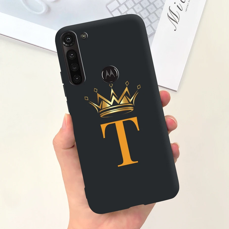 Stylish Art Painted Letters Phone Case - Soft s Coque