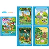 1 Book+1 Pen Reusable Coloring Book Water Painting Book Sensory Early Education Puzzle Drawing Toys 6
