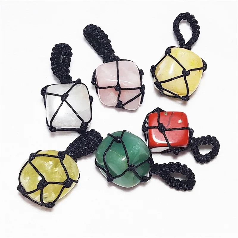 

12 шт., подвеска из розового кварца с кристаллами