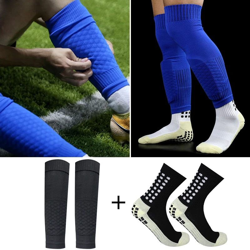 Leg-Style-Socks-Honeycomb-2023-Soccer-1-Protective-High-Set-Quality ...