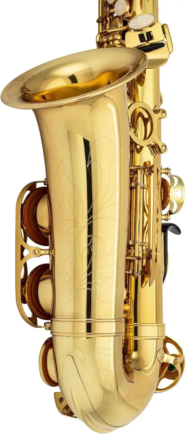 Paul AS-400 Alto Saxophone-Golden Brass Lacquered