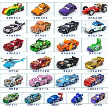 Lightning McQueen 95 Diecast Car Model, Disney Pixar Cars Alloy Toy Vehicle, 1:55 Scale Replica for Kids Collection Gift