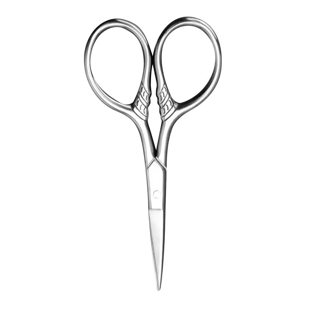 Perfeclan Stainless Steel Beard Mustache Trimming Cutting Styling Scissors Makeup Tools