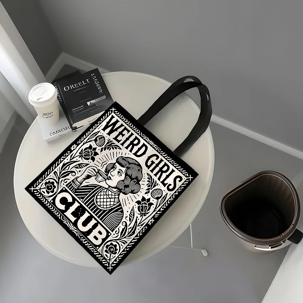 Weird Girls Club Tote Bag Girls Club Gifts Squad Crew Weekend Gift For Her 1 Pc
