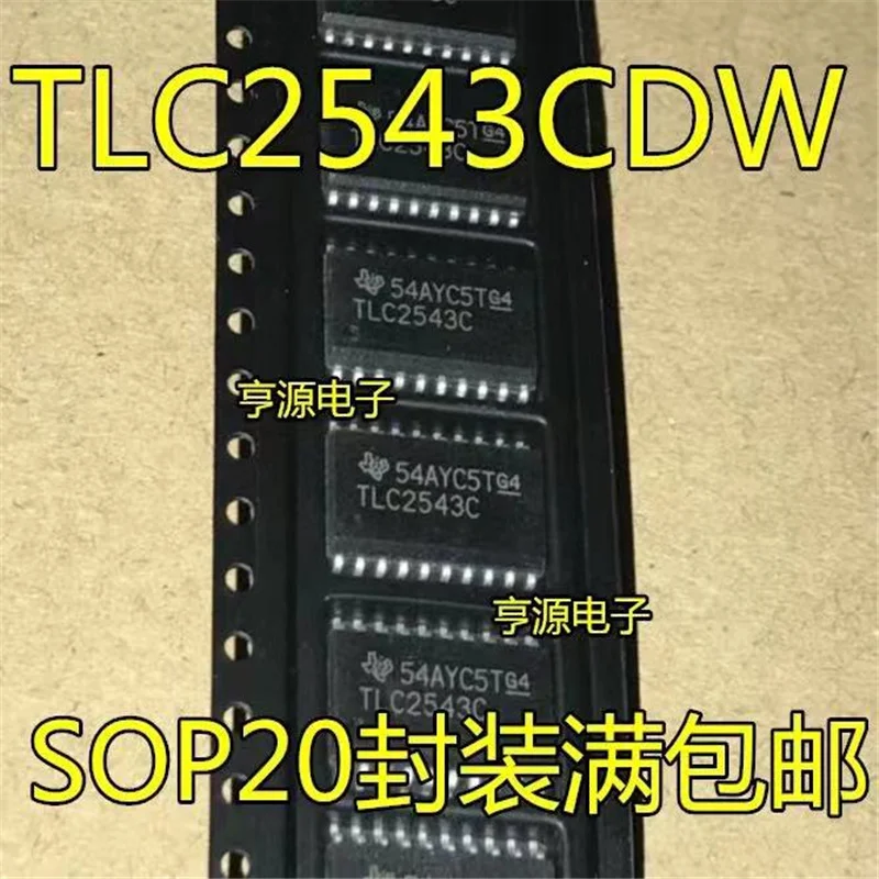 

Оригинальный чипсет TLC2543CDW TLC2543C TLC2543C TLC2543 SOP20 IC, 1-10 шт.