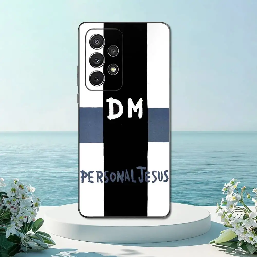 Depeche Mode Inspired Cool Soft Silicone Black Phone Case