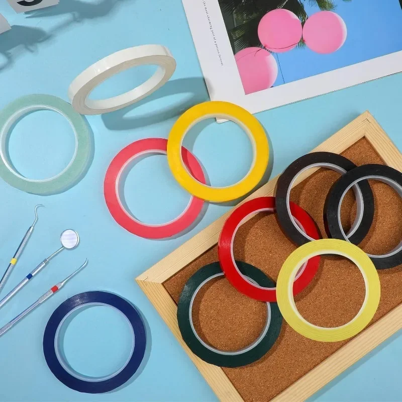 NIGF 1 Roll Dental Instruments Tapes Autoclave Tape 9 Colors Surgical Autoclavable Marla Gum Tape 150° F Steam Disinfection S5194f06c81c748fd9570d2856cc3d481c