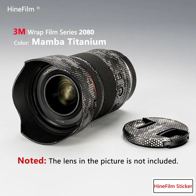 Hinefilm 스킨 캐논 RF24 F1.4 렌즈 데칼 스킨, 캐논 RF24mm F1.4 L VCM 렌즈 스티커, rf24f1.4 랩 커버 24 F1.4 스티커